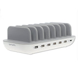 4smarts 60W Charging Station w. 6 x USB-A & 1 x USB-C - White