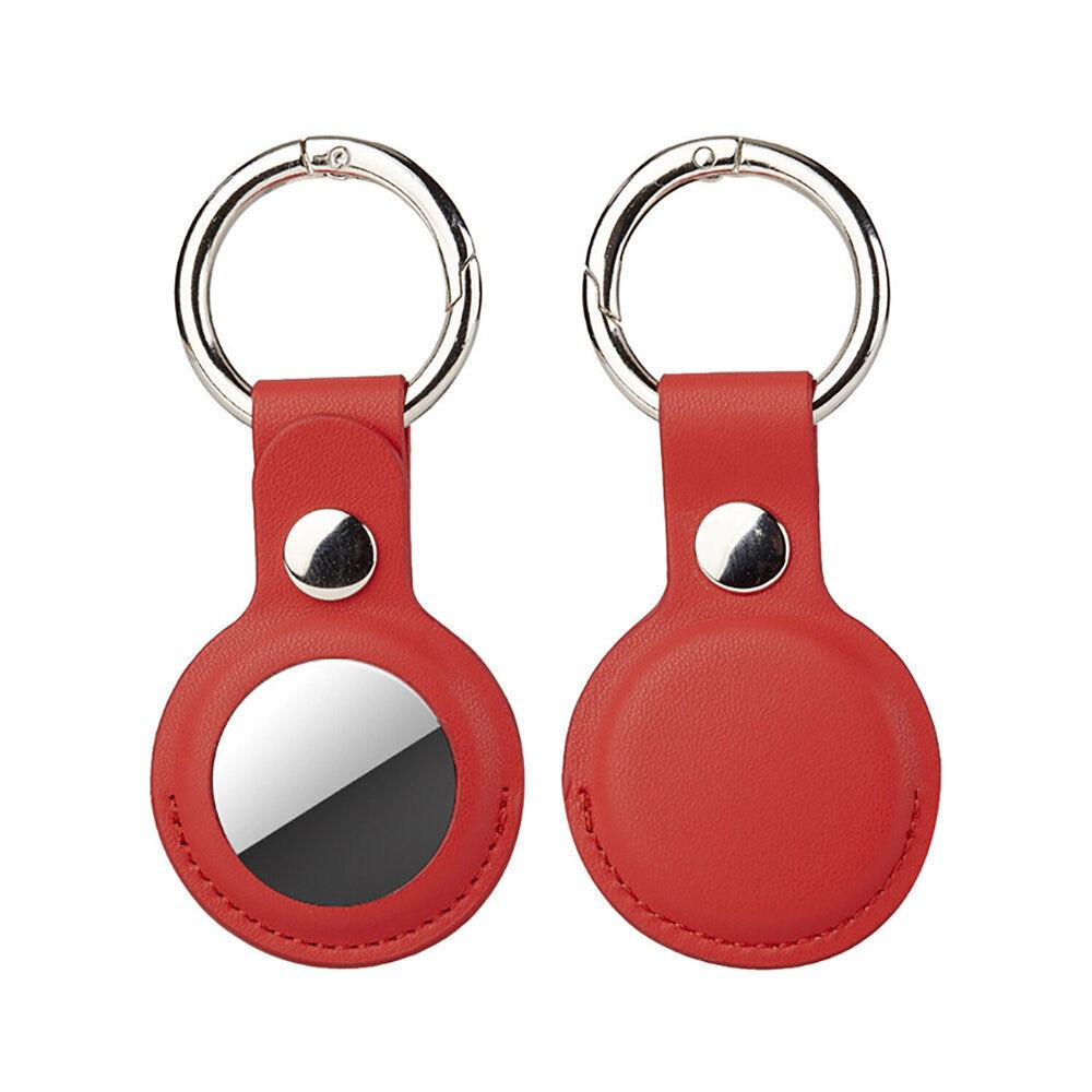 4smarts AirTag Faux Leather Case with Keychain - 5 pcs. - Multi