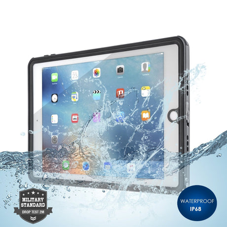 iPad 9.7 (2018 / 2017) 4smarts Rugged Waterproof Case Stark (Waterproof Case) - Black