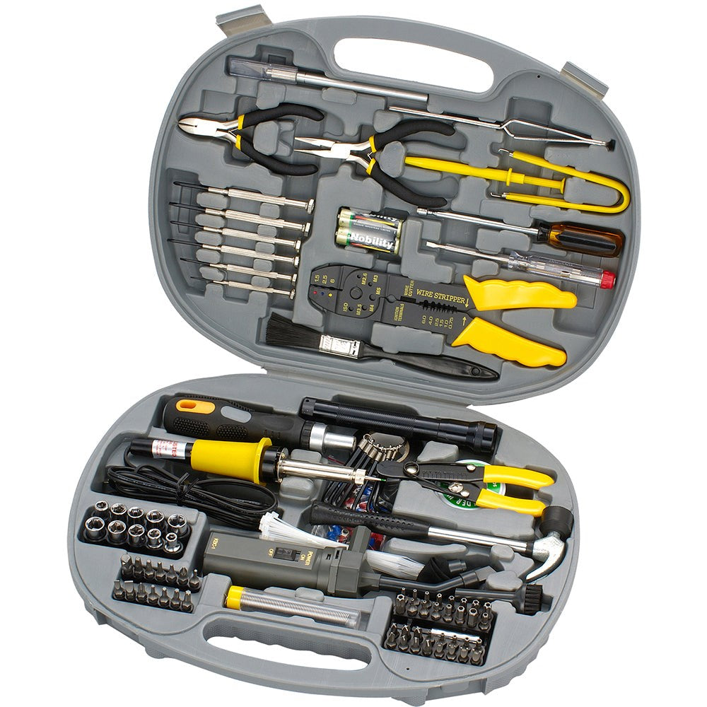 Sprotek Tool set with 145 parts - Gray