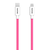 Pantone MFI USB-C to Lightning Cable 15W - 1.5m - Pink