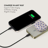 Burga 20W MagSafe Power Bank with Wireless Charging & USB-C Port - Love Me Right