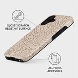 Burga iPhone 16 Plus Tough Fashion Case - Wild Terrain