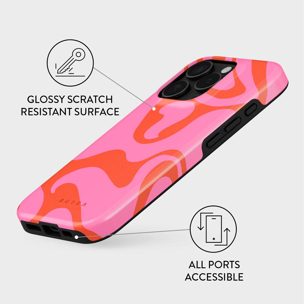 Burga iPhone 16 Pro Max Tough Fashion Case - Ride The Wave