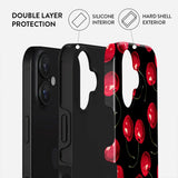 Burga iPhone 16 Plus Tough Fashion Case - Cherrybomb