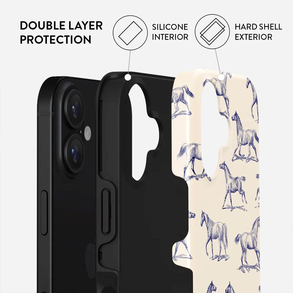 Burga iPhone 16 Plus Tough Fashion Case - Derby Race