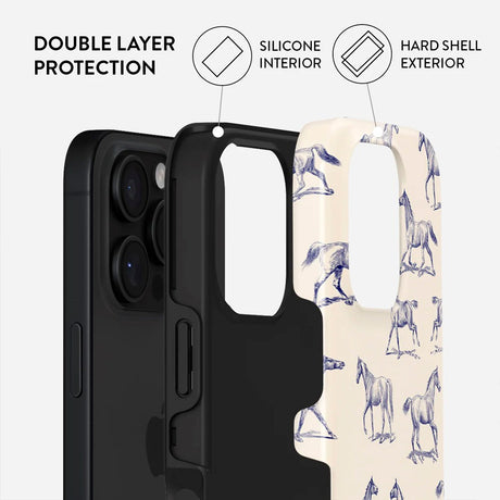 Burga iPhone 16 Pro Max Tough Fashion Case - Derby Race