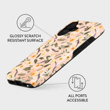 Burga iPhone 16 Tough Fashion Case - Sunday Brunch