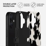 Burga iPhone 16 Tough Fashion Case - Achromatic