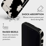 iPhone 16 Burga Tough Fashion Case - MagSafe Compatible - Achromatic