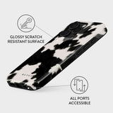 Burga iPhone 16 Pro Max Tough Fashion Case - Achromatic