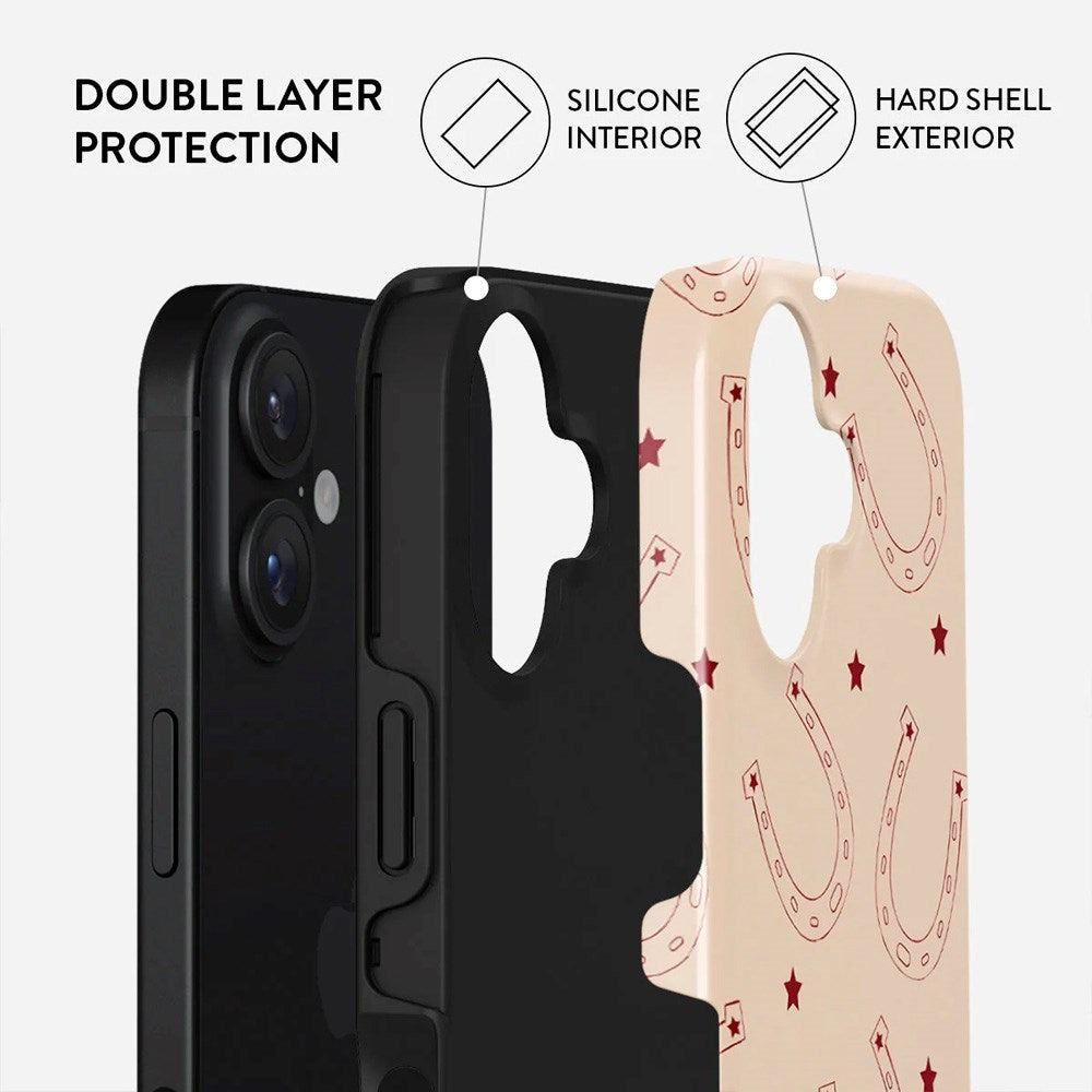 Burga iPhone 16 Tough Fashion Case - Lucky Charm – INCOVER.COM