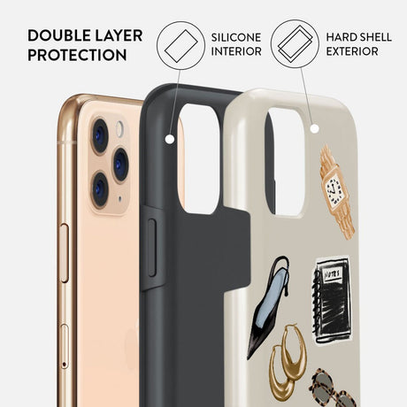 Burga iPhone 11 Pro Tough Fashion Case - Boss Babe