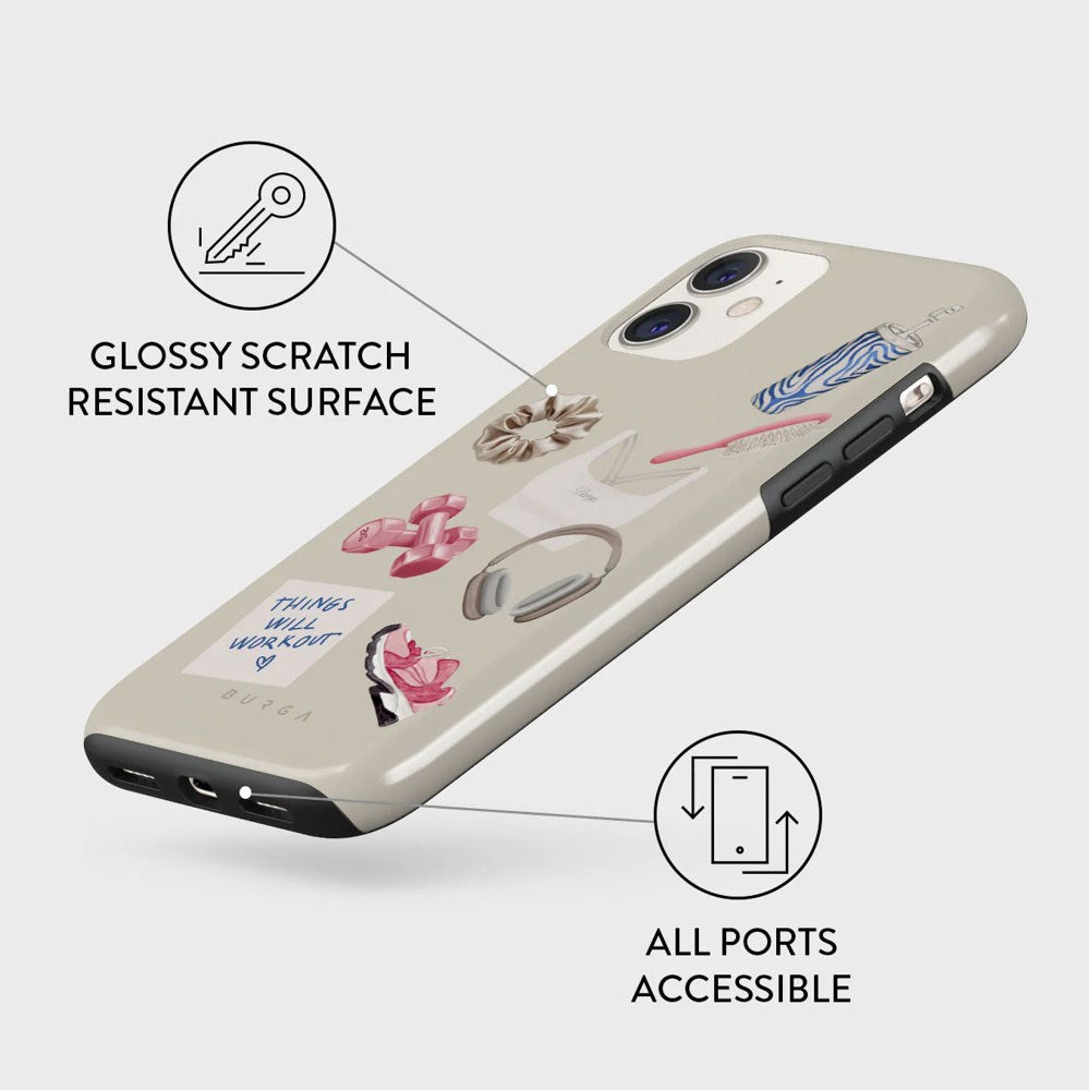Burga iPhone 11 Tough Fashion Case - 5AM Club