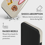 Burga iPhone 15 Tough Fashion Case - Sun Chaser