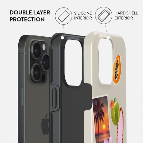 Burga iPhone 15 Pro Tough Fashion Case - Sun Chaser