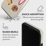 Burga iPhone 15 Pro Tough Fashion Case - Sun Chaser