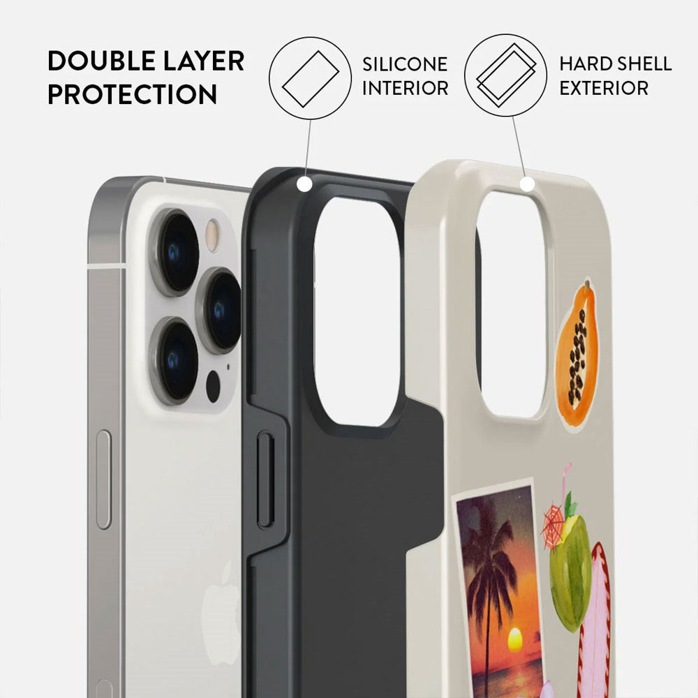 Burga iPhone 13 Pro Tough Fashion Case - Sun Chaser