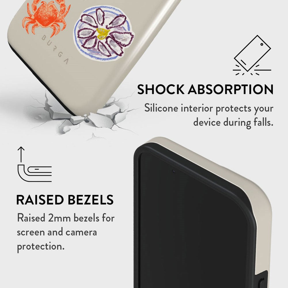 Burga iPhone 13 Tough Fashion Case - Seaside Muse