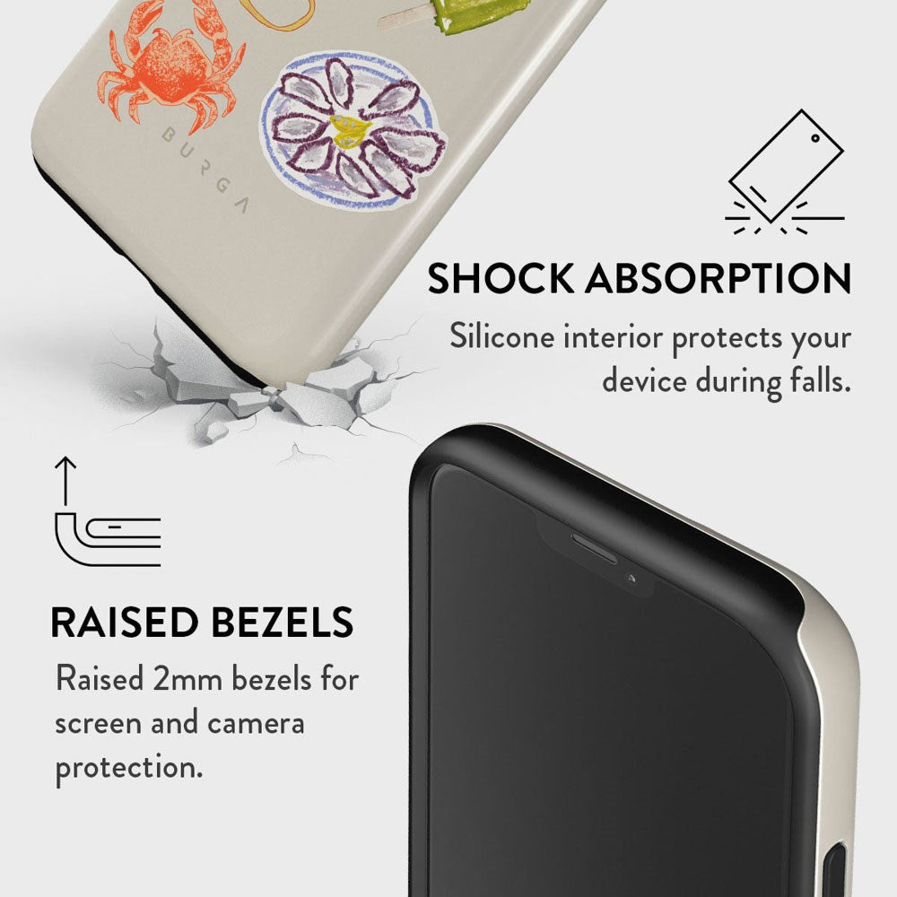 Burga iPhone 12 / 12 Pro Tough Fashion Case - Seaside Muse