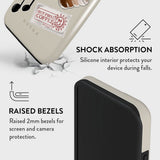 Burga iPhone 15 Tough Fashion Case - Oat Milk Please