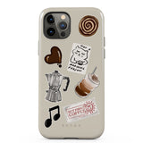 Burga iPhone 12 / 12 Pro Tough Fashion Case - Oat Milk Please