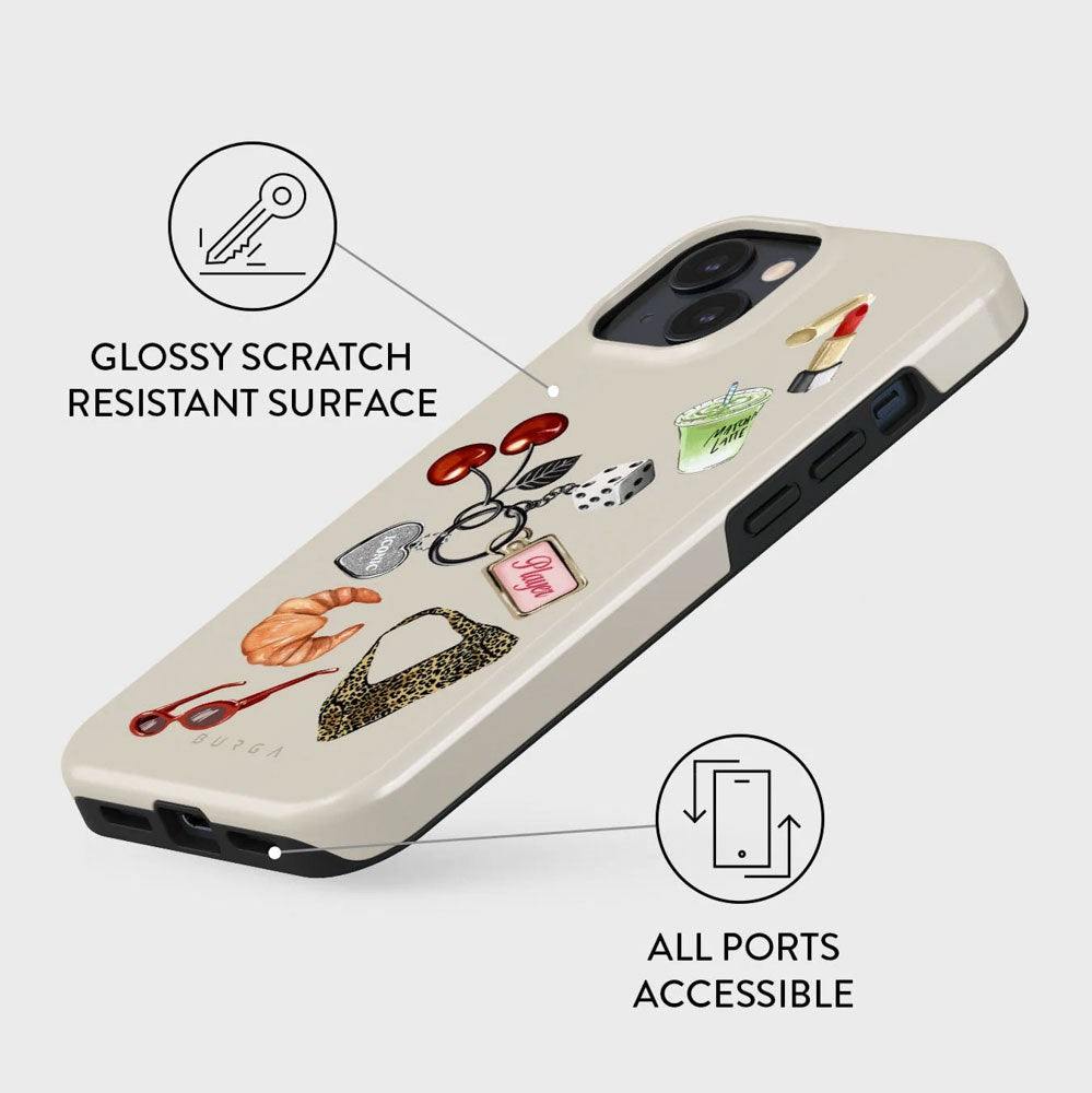 Burga iPhone 15 Tough Fashion Case - It Girl