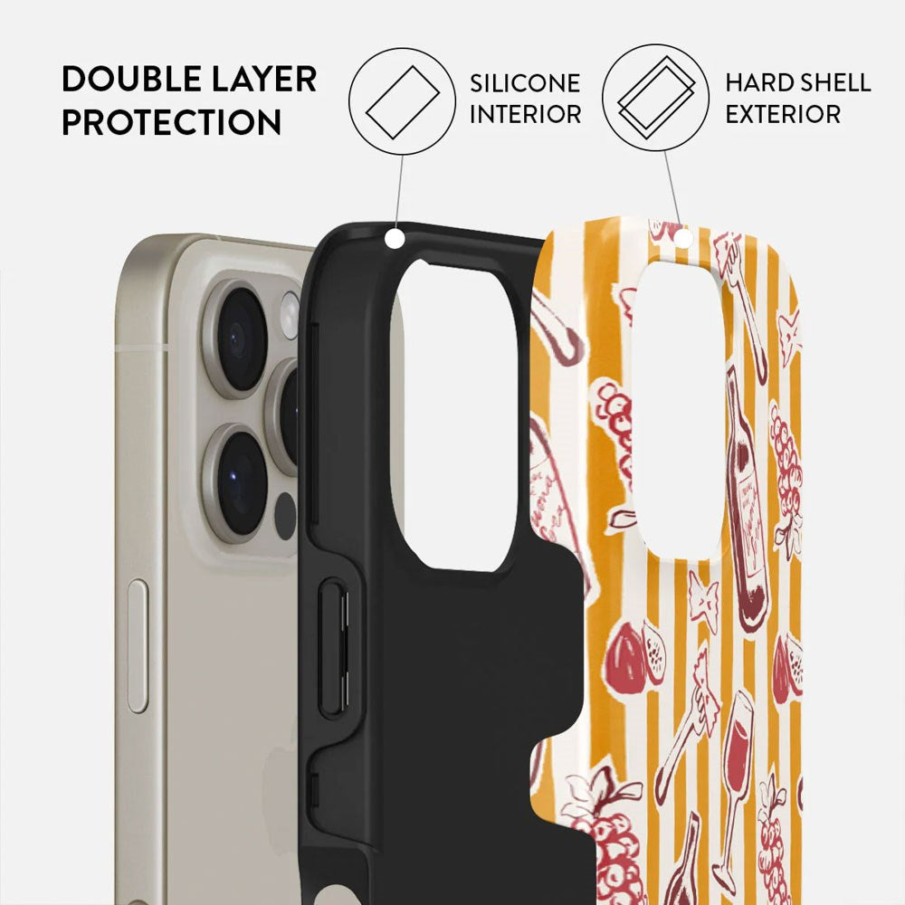 iPhone 16 Pro Burga Tough Fashion Case - MagSafe Compatible - Buona Sera