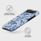 Burga iPhone Air Tough Fashion Case - MagSafe Compatible - Aquatic Dance