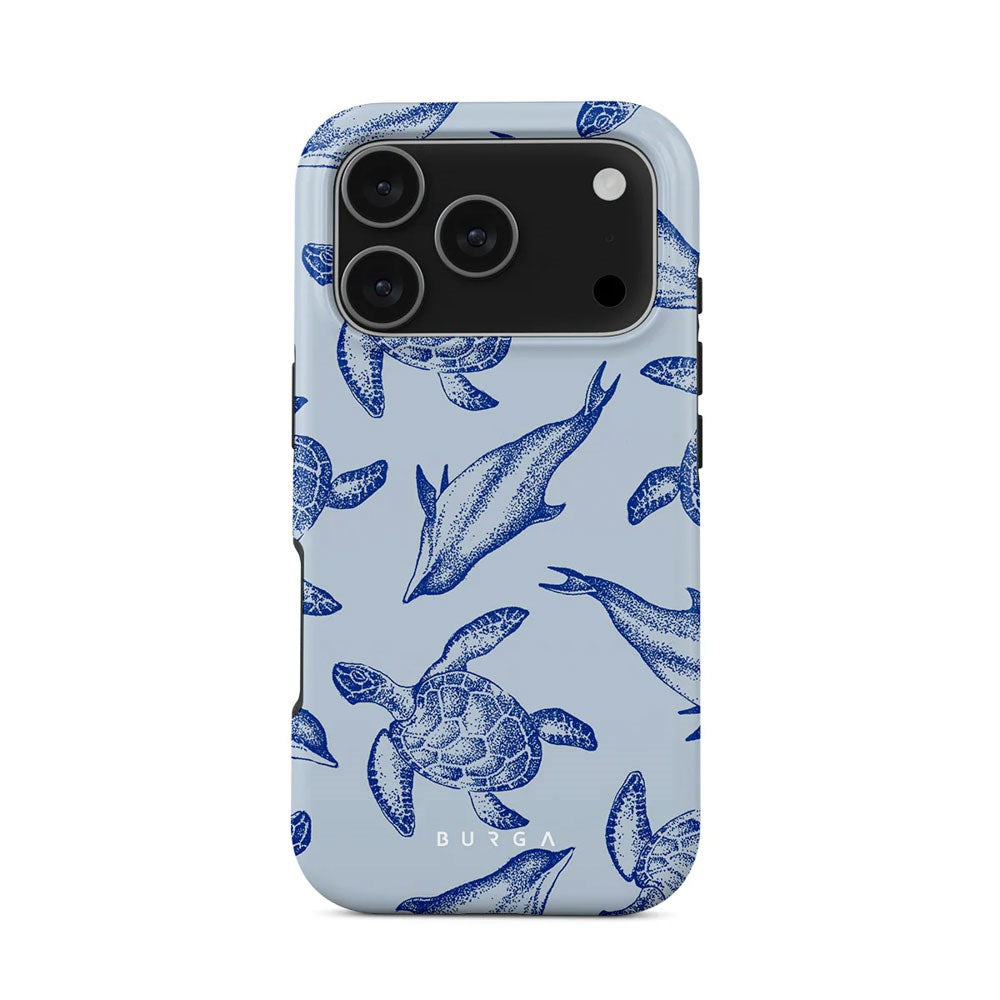 Burga iPhone 17 Pro Tough Fashion Case - MagSafe Compatible - Aquatic Dance