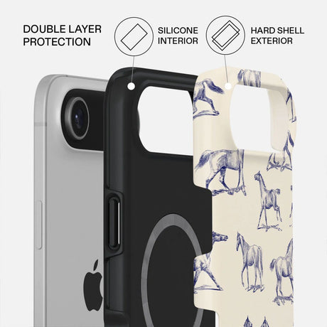 Burga iPhone Air Tough Fashion Case - MagSafe Compatible - Derby Race