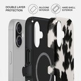 Burga iPhone 17 Tough Fashion Case - MagSafe Compatible - Achromatic