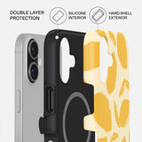 Burga iPhone 17 Tough Fashion Case - MagSafe Compatible - Lemon Tart