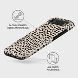 Burga iPhone Air Tough Fashion Case - MagSafe Compatible - Almond Latte