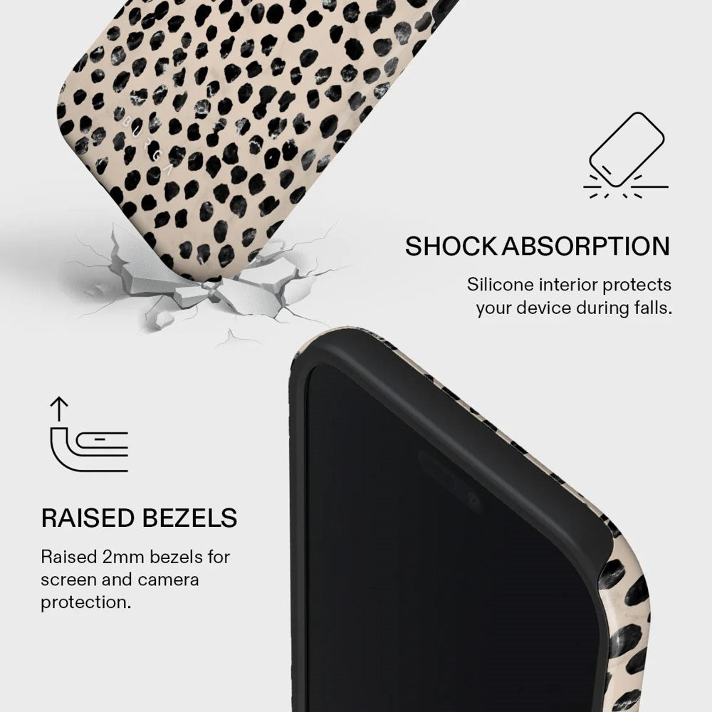 Burga iPhone Air Tough Fashion Case - MagSafe Compatible - Almond Latte