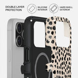 Burga iPhone 17 Pro Tough Fashion Case - MagSafe Compatible - Almond Latte