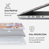 Burga MacBook Pro 16 Fashion Case - Frozen Leaves