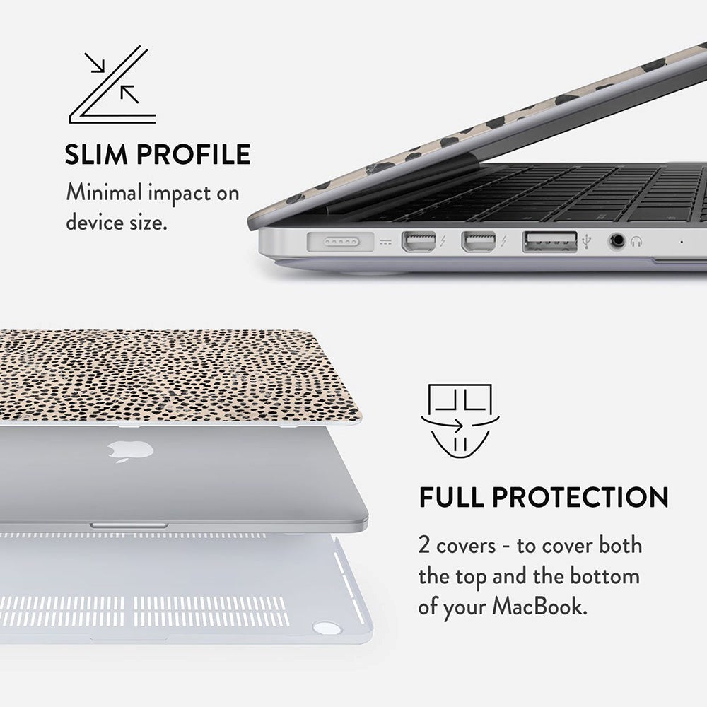 Burga MacBook Pro 16" M1 (2021) Fashion Case - Almond Latte