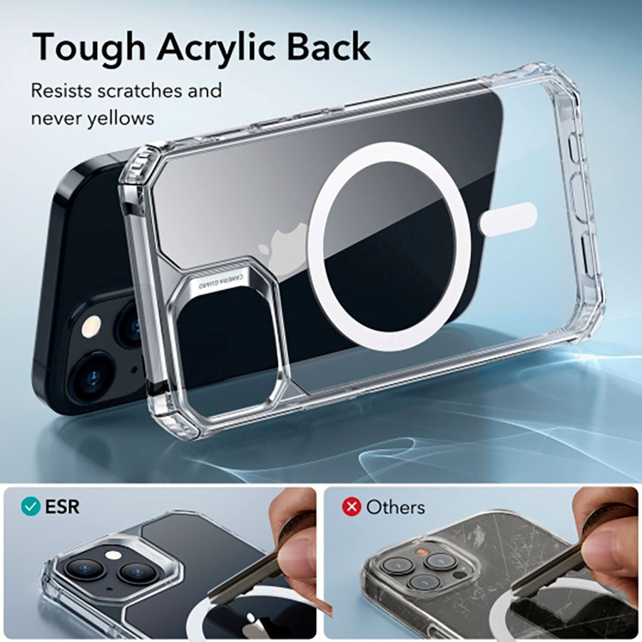 iPhone 15 Plus ESR Air Armor Halolock Case - MagSafe Compatible - Transparent