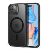 ESR iPhone 15 Classic Hybrid Case - MagSafe Compatible - Matte Black