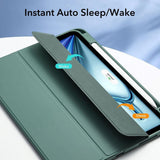 ESR iPad Air 11" (2025 / 2024) / Air 10.9" (2022 / 2020) Rebound Pencil Flip Case - Green