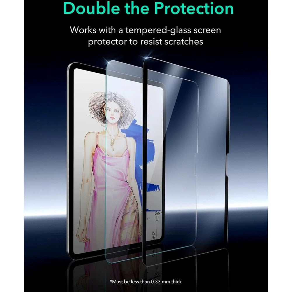 ESR iPad Pro 13" (2024) Magnetic Paper Feel Screen Protector - Matte / Transparent