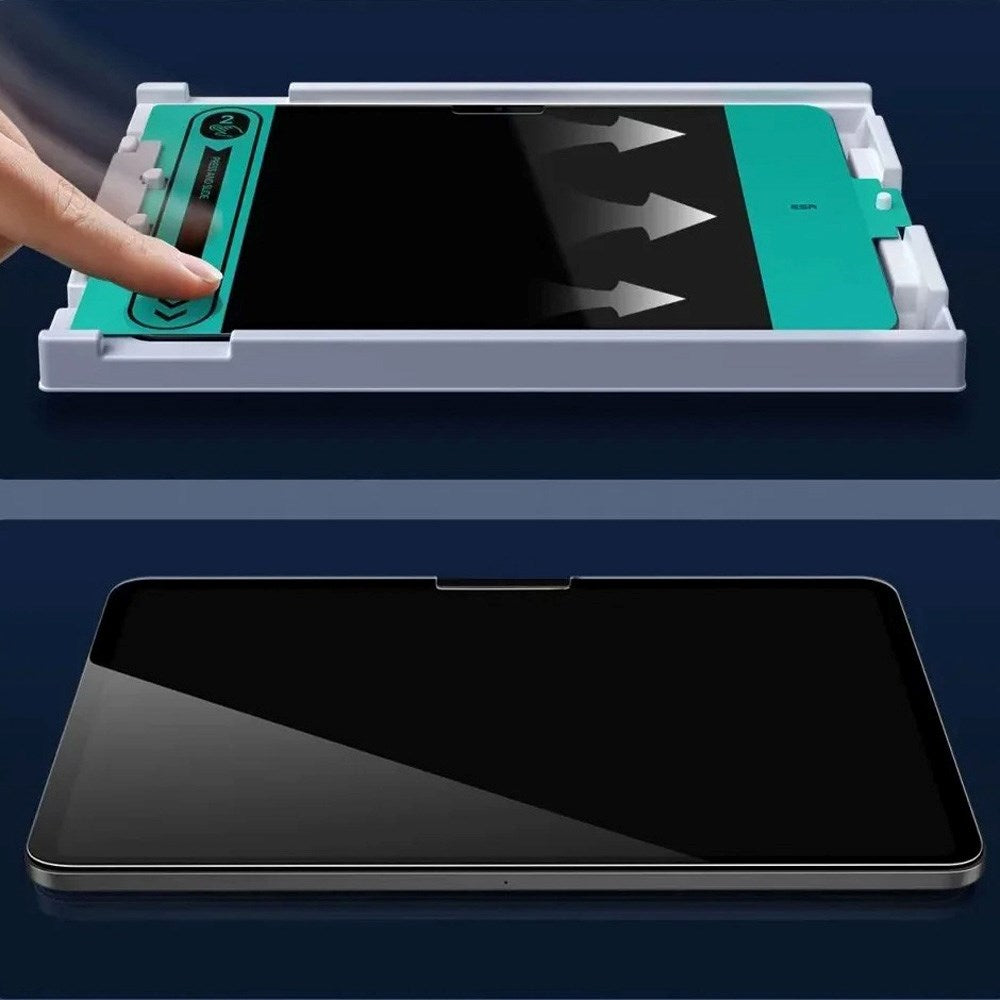 ESR iPad Air 11" (2025 / 2024) Tempered Glass Screen Protector with Mounting Frame - 2 Pcs. - Transparent