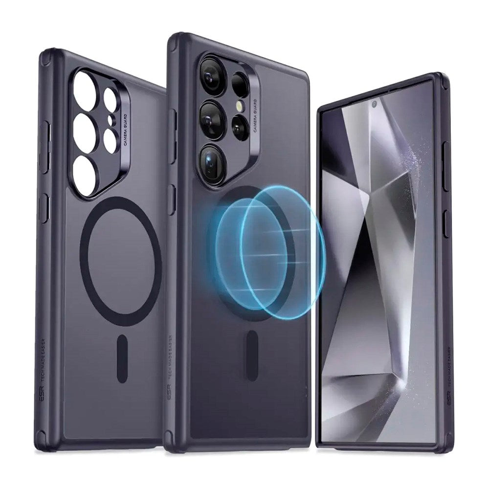 ESR Samsung Galaxy S24 Ultra Classic Hybrid Case - MagSafe Compatible - Matte Purple