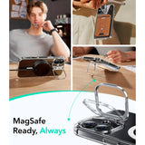 ESR iPhone 16 Classic Hybrid Case with Kickstand - MagSafe Compatible - Transparent