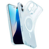 ESR iPhone 16 Zero Clear Flexible Plastic Case - MagSafe Compatible - Matte Blue