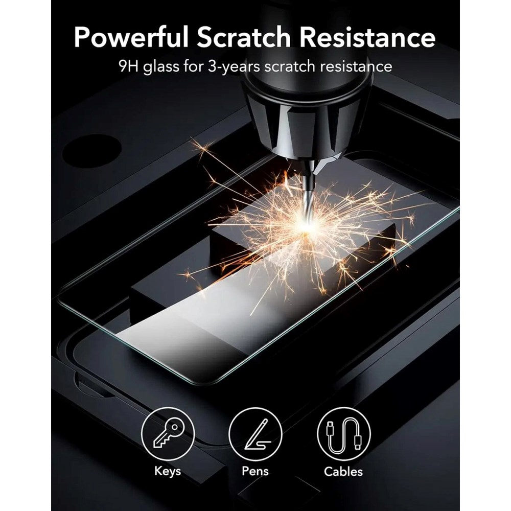 Samsung Galaxy S25 Ultra ESR Armorite Screen Protection Tempered Glass with Mounting Box - 2 pcs. - Transparent