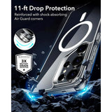 ESR Samsung Galaxy S25 Ultra Classic Hybrid Case - MagSafe Compatible - Transparent