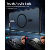 ESR Samsung Galaxy S25 Ultra Classic Hybrid Case - MagSafe Compatible - Matte Black