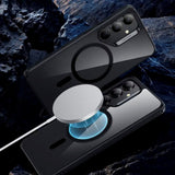 ESR Samsung Galaxy S25+ (Plus) Classic Hybrid Case - MagSafe Compatible - Transparent / Black